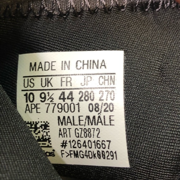 Yeezy Boost Quantum Frozen Blue Mens Sz10 Sneakers - Picture 8 of 11